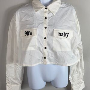 Crop Top 90’s Baby Shirt